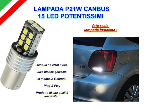Lampada retromarcia polo - vw,